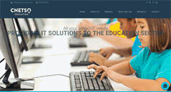 Desktop Screenshot of cnetsoeducation.com